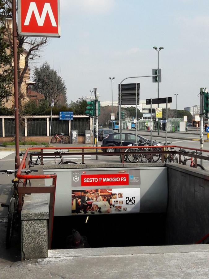 Grazioso Bilocale A 100 Mt Dalla Metropolitana セスト・サン・ジョヴァンニ エクステリア 写真